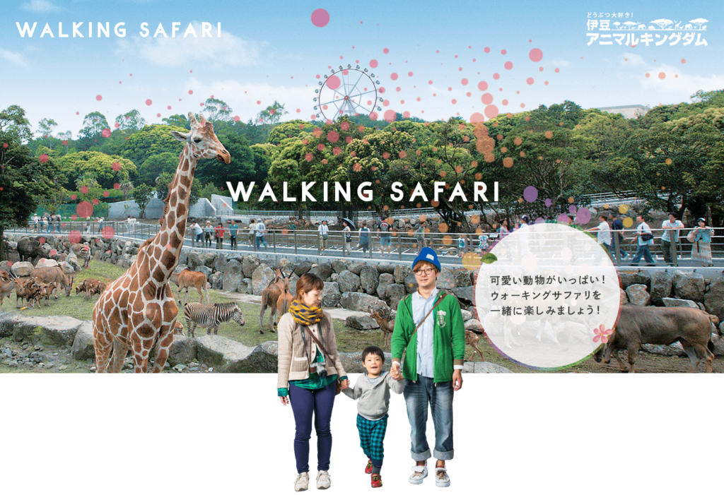 伊豆アニマルキングダム_walking safari